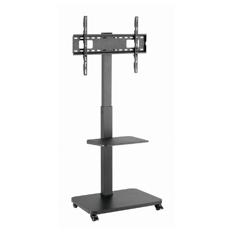 supporto monitor gembird tvs-75s-02 carrello con ruote per