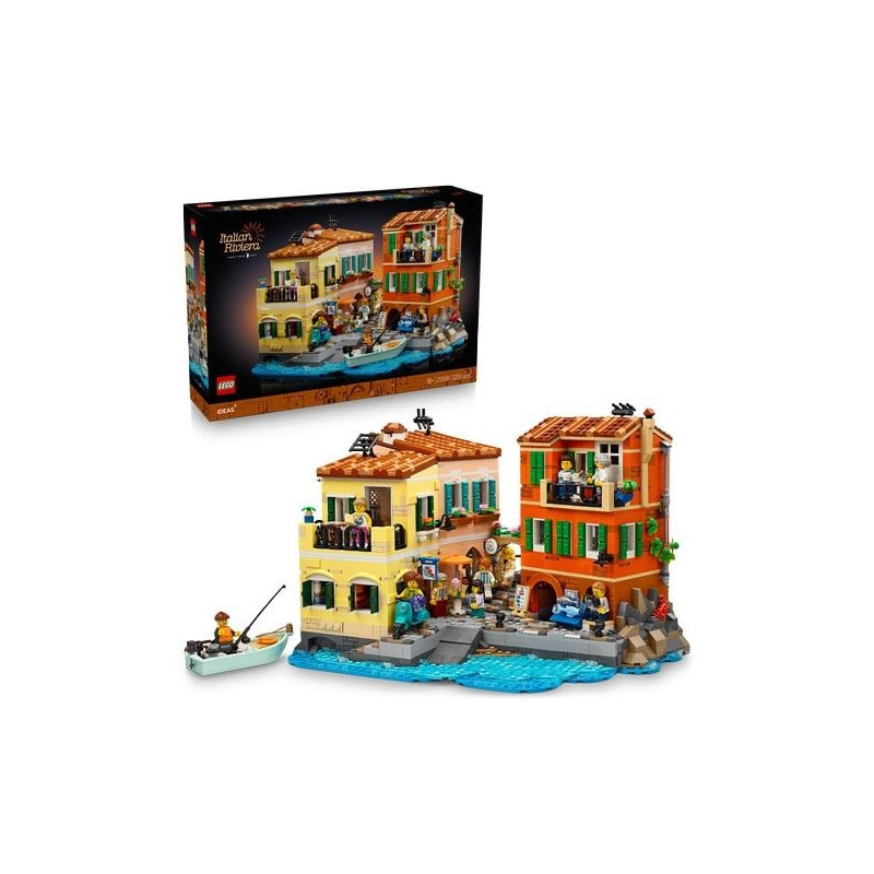 gioco da costruzione lego italian riviera multicolore 3210pz [21359]