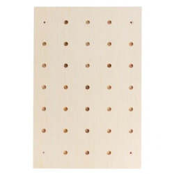 organizer maclean per mensole/tavole 20kg legno [mc-130 wd]