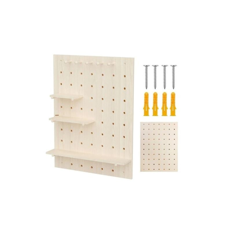 organizer maclean 20kg legno [mc-131 wd]