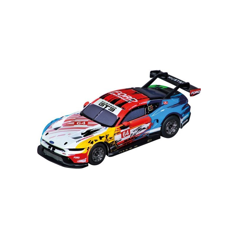 veicolo da corsa radiocomandato carrera hybrid ford mustang gt3 champion
