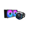 dissipatore cpu a liquido cooler master masterliquid 240 atmos ii