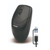 mouse hamlet usb 1000dpi 2 tasti nero [xmiceu2-cx]