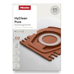 sacchetto per aspirapolvere miele co hyclean pure marrone/bianco