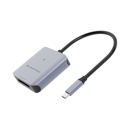 lettore di schede conceptronic cfexpress2.0 usb 3.2 tipo-c grigio