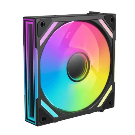 ventola 120x120 alpenfohn wing boost 4 pwm reverse argb 120mm nero