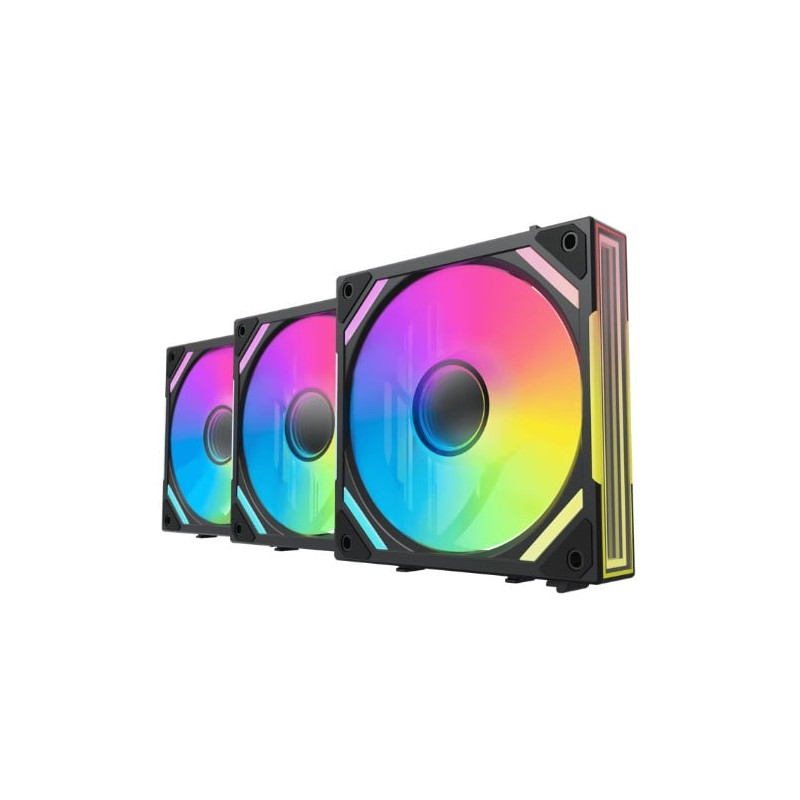 ventola 120x120 alpenfohn wingboost 4 pwm argb 3x120mm nero [84000000228]