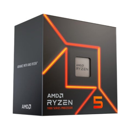 cpu amd ryzen 5 7400 am5 raphael 3.3ghz 16mb l3 box [100-100001900box]
