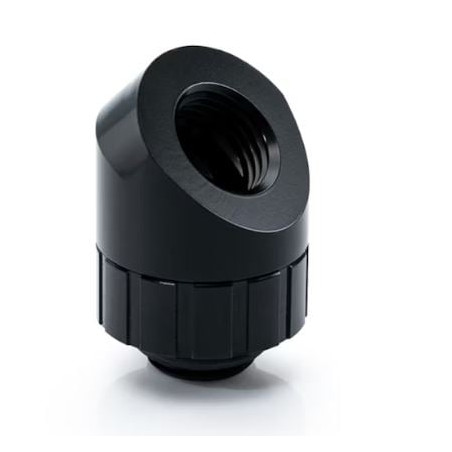 raccordo angolato bitspower artemis a 45 gradi nero opaco