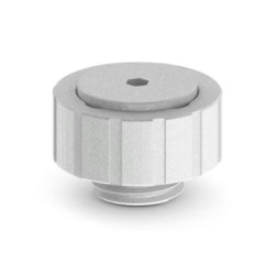 raccordo bitspower artemis per scarico manuale argento sabbiato