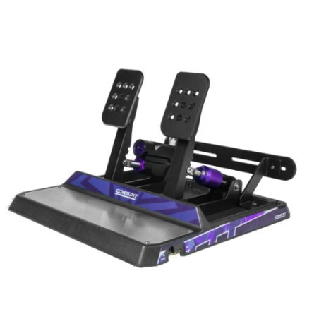 set pedaliera conspit cpp apex a 2 pedali nero