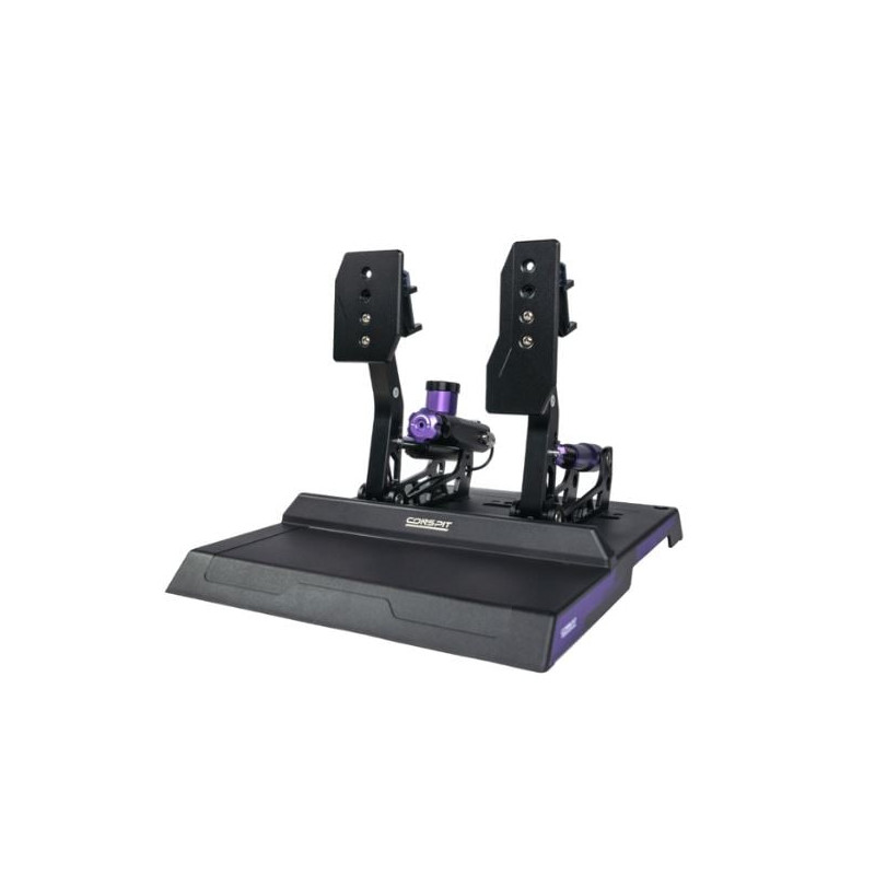 set pedaliera conspit cpp-lite 2 pedali nero