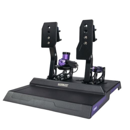 set pedaliera conspit cpp-lite 2 pedali nero