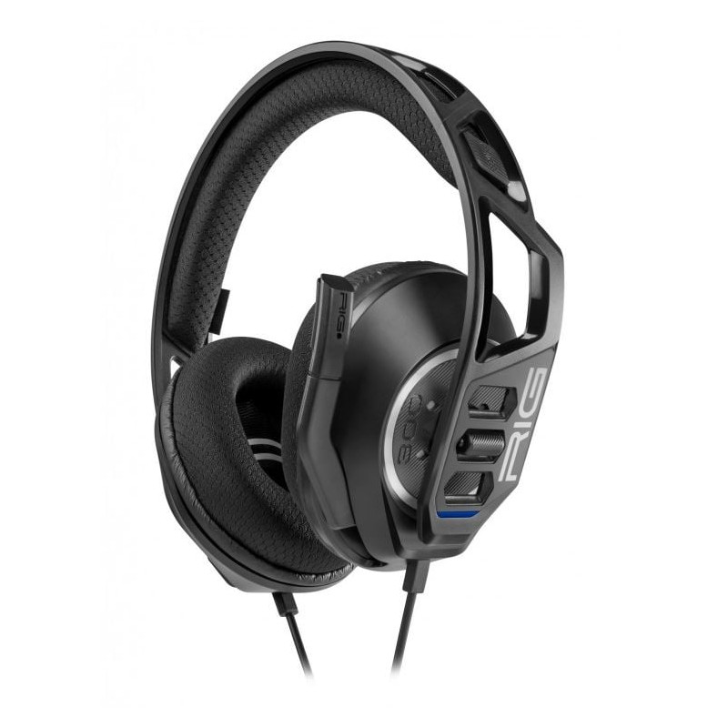 cuffie nacon rig 300 pro hs per gaming 3.5mm con microfono nero