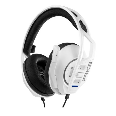 cuffie nacon rig 300 pro hs per gaming 3.5mm con microfono bianco