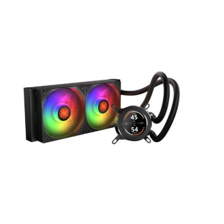 dissipatore cpu a liquido krux hydroglance 240 240mm nero [krxe003]