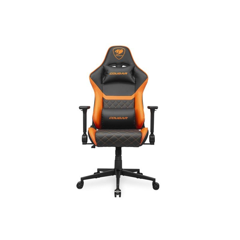 sedia gaming cougar armor one v2 nero/arancione [cgr-a2f-blb]