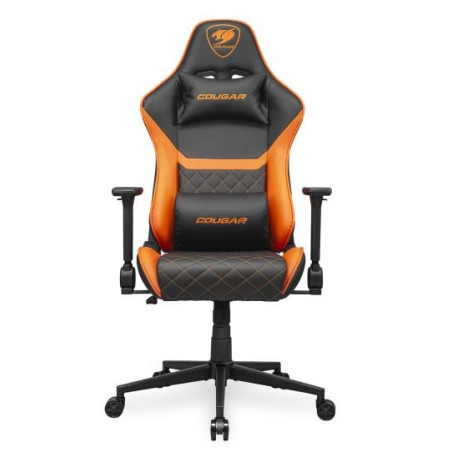 sedia gaming cougar armor one v2 nero/arancione [cgr-a2f-blb]