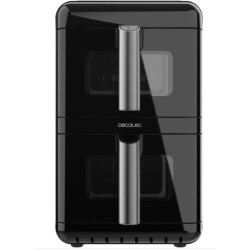 friggitrice ad aria cecotec duolevel 12000 12l 2900w 2 cisterne nero
