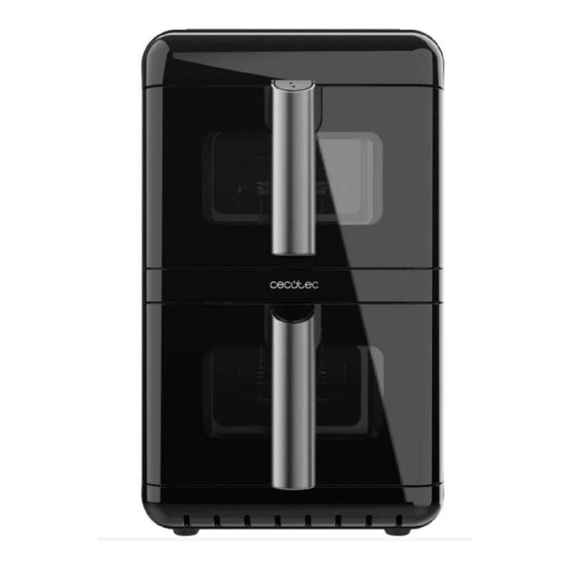 friggitrice ad aria cecotec duolevel 12000 12l 2900w 2 cisterne nero