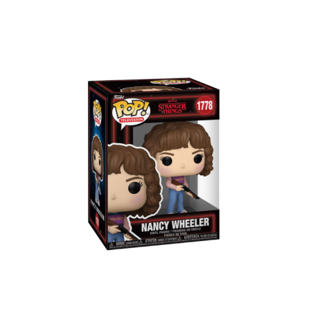 figurina funko pop tv 1778 stranger things nancy wheeler multicolore