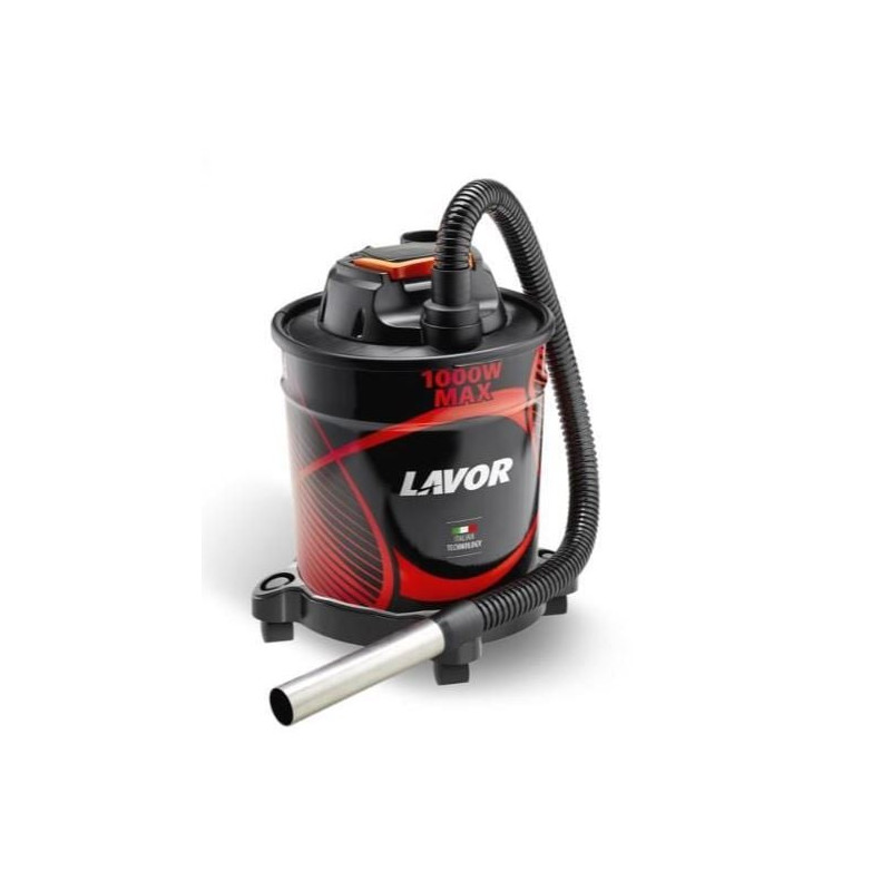 aspiracenere lavor ashley 416 18l 1000w ross/nero