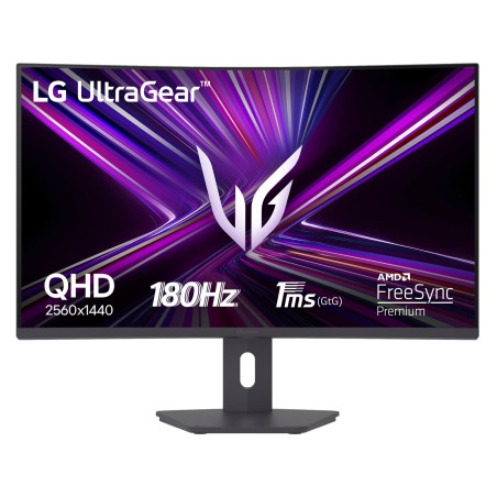 monitor led 32'' lg 32g600a-b quad hd 2560x1440 1ms classe