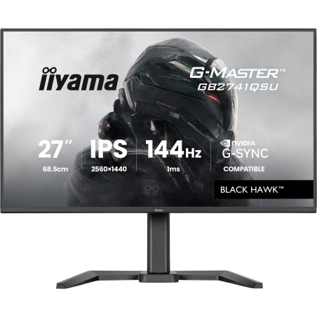 monitor led 27" iiyama g-master gb2741qsu-b1 quad hd
