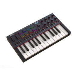 controller midi akai mpk mini mk4 a 25 tasti nero [akai mpk mini