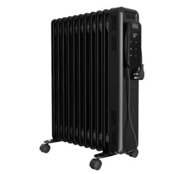 radiatore olio black+decker bxra2501e 2500w nero [es9350140b]