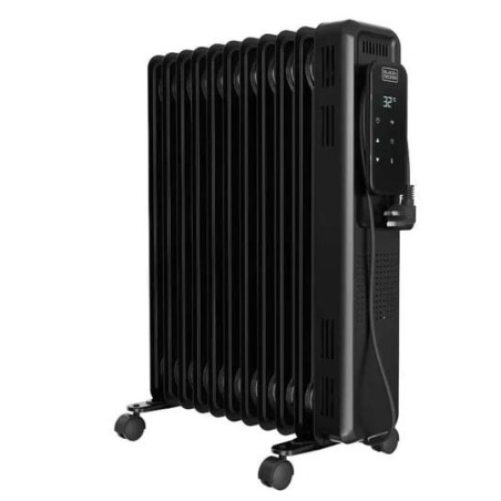 radiatore olio black+decker bxra2501e 2500w nero [es9350140b]