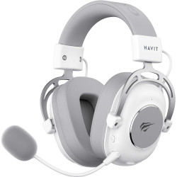 cuffie da gioco havit space s1 bluetooth wireless biancho/grigio