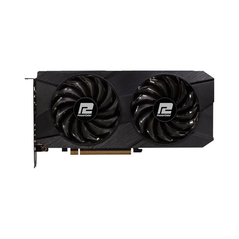 scheda video amd powercolor radeon rx 7600 fighter v2 8gb gddr6 128bit