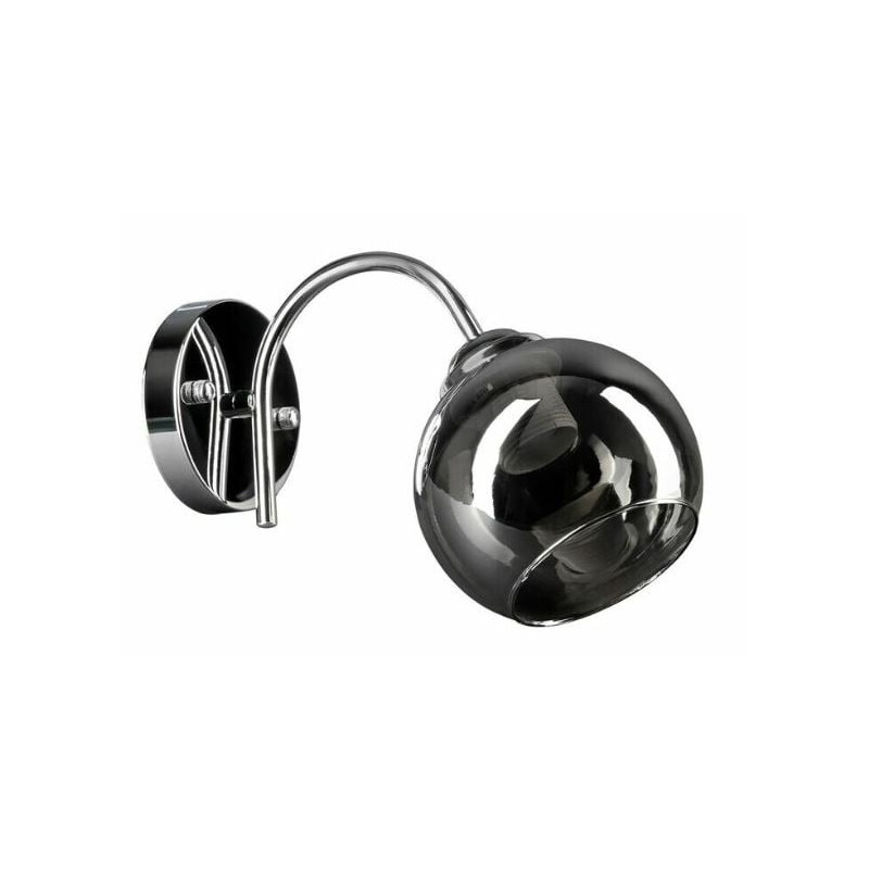 lampada da parete activejet aje-paloma 1p 1x40w nero [aje-paloma