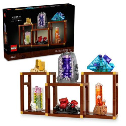 set da costruzione lego ideas collezione minerali multicolore 880pz