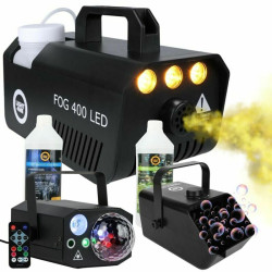 macchina del fumo light4me gig set 2 400w nero [5908249834934]