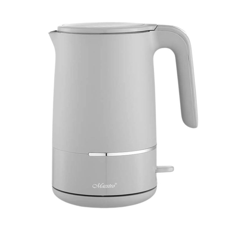 bollitore elettrico maestro mr-037 1.7l 1800w grigio [mr-037-grey]