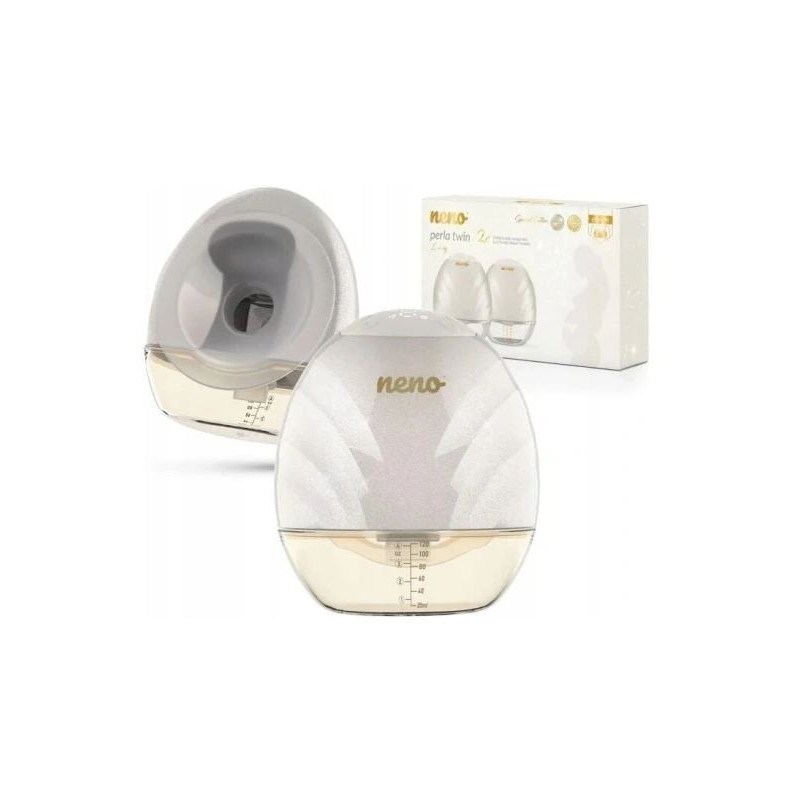 tiralatte elettronico neno perla twin double premium 120ml bianco