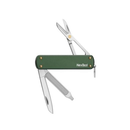 coltello tascabile nextool mini verde [ne0143]