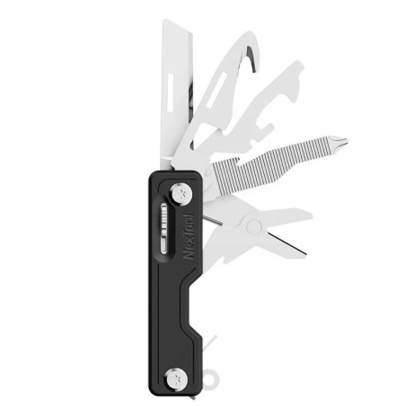 coltello tascabile nextool 10 funzioni nero [ne20096]