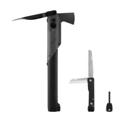 pala nextool 6in1 thunder multifunzionale nero [ne20057]