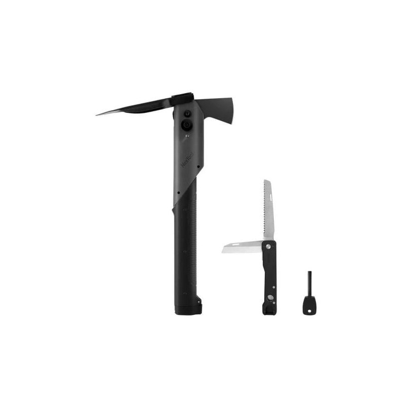 pala nextool 6in1 thunder multifunzionale nero [ne20057]