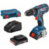 trapano a percussione gsb 18v-28 professional 2x li-ion 2ah