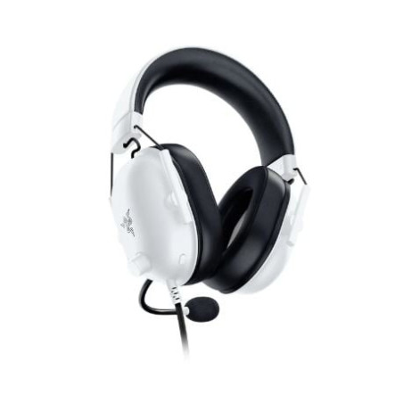 cuffie razer blackshark v2 per gaming 3.5mm con microfono bianco