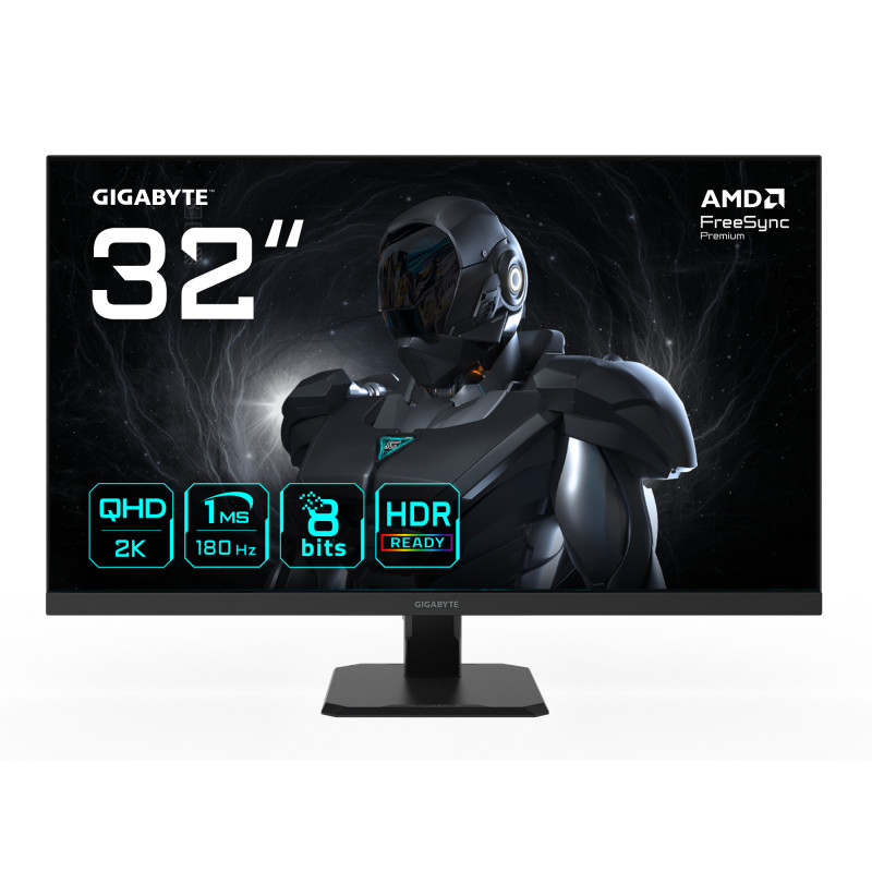 monitor gaming led 31.5'' gigabyte qhd 2 560x1440 1ms classe