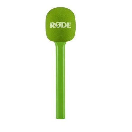 microfono rode interview go wireless verde [interviewgogre]