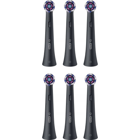 set di testine oral-b io radiant nero 6pz [radiant]