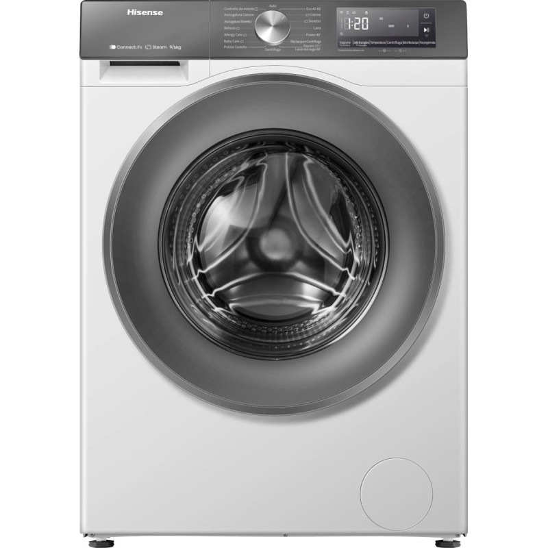 lavasciuga hisense wd3s9043bw7 libera installazione/caricamento frontale/6+9kg/1400rpm/classe