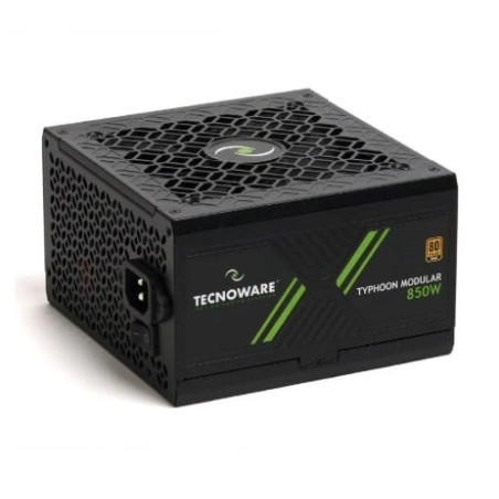 alimentatore 850w tecnoware typhoon 80 plus gold nero [fal851tpm]