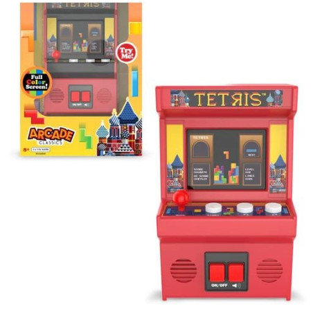 console arcade basic fun tetris di base e divertente multicolore